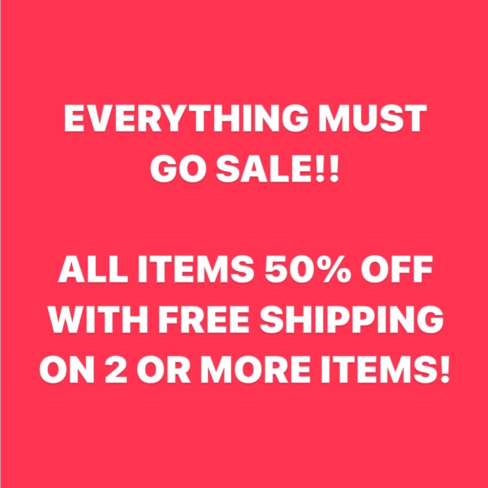 50% OFF SALE